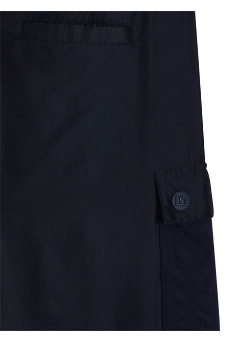 Pantalone bambino blu DOLCE E GABBANA | GL44P94/MABLU